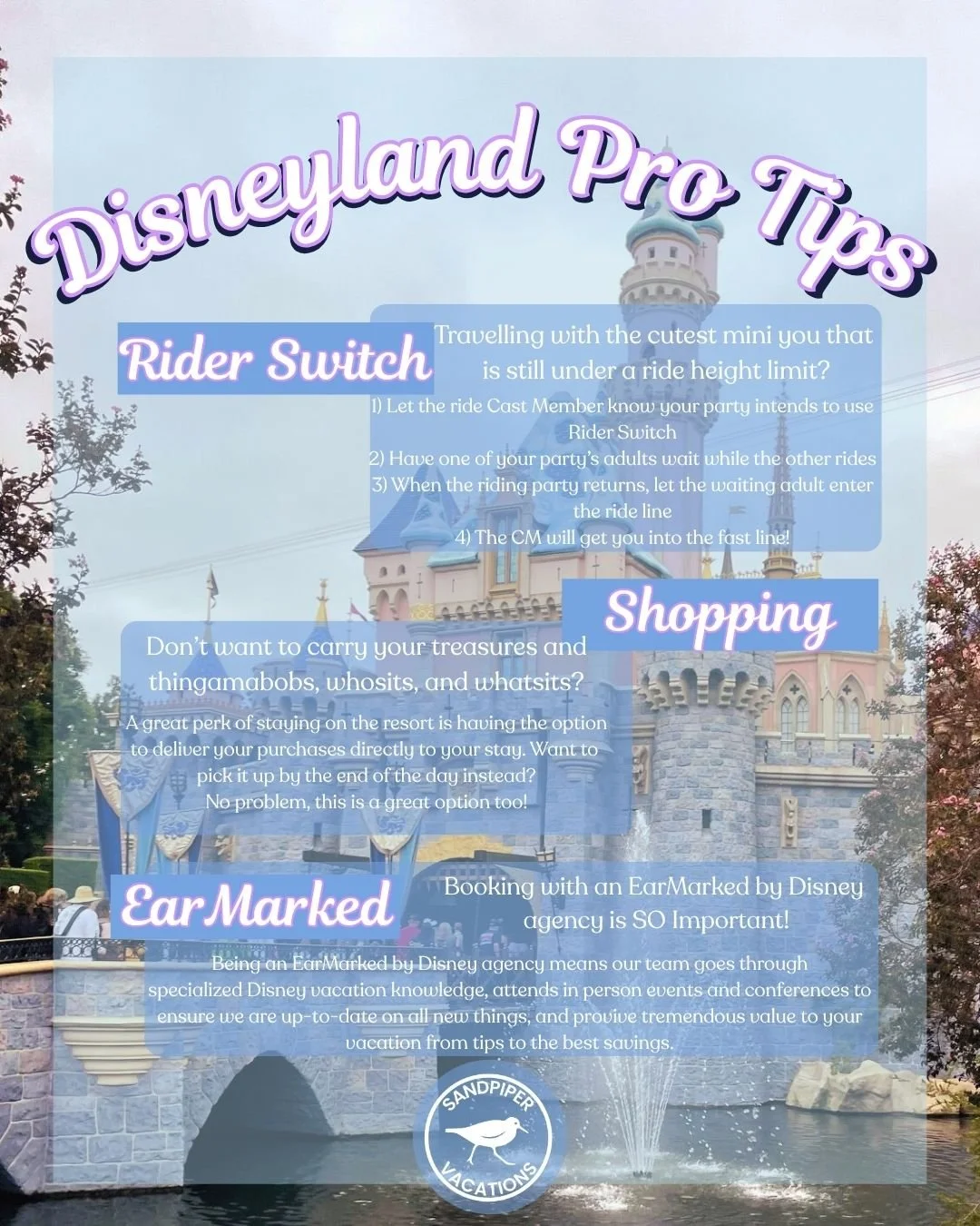 Planning a Disneyland trip feels magical&hellip; until you&rsquo;re 12 tabs deep, trying to decode Lightning Lane strategies, dining drops, and park hopping rules 😅 That&rsquo;s where booking with an EarMarked by Disney agency makes all the differen