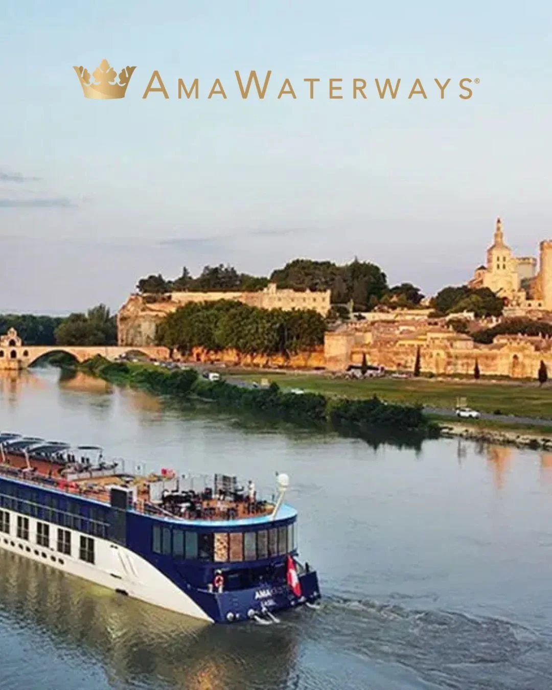 Sail through the heart of Europe where ancient castles crown the hillsides, vineyards stretch endlessly along the riverbanks, and storybook villages appear like scenes from a dream ✨

With AmaWaterways, every moment feels cinematic &mdash; waking to 