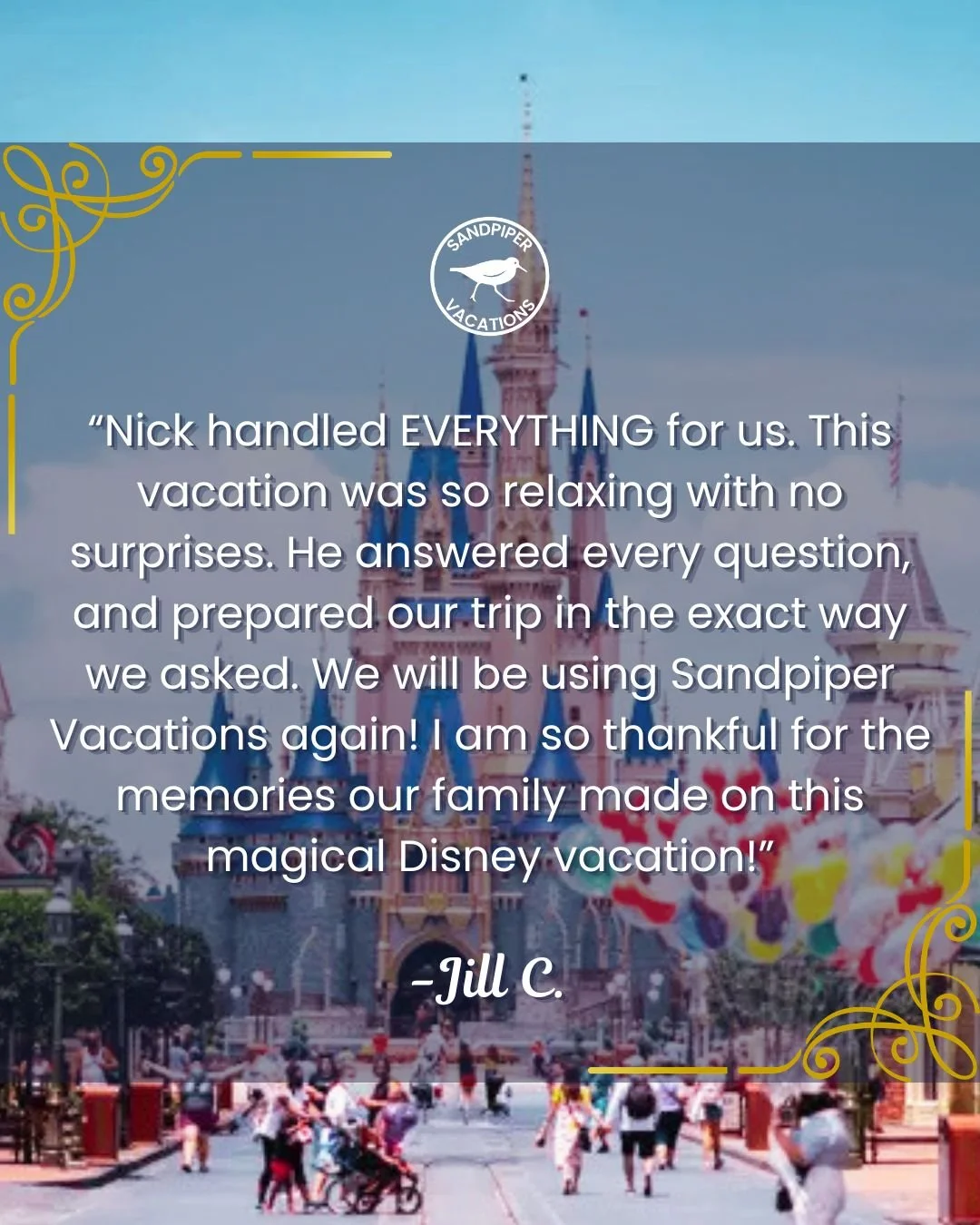 There&rsquo;s truly nothing more rewarding than helping our clients turn their dream vacations into real memories ✈️💙

Whether it&rsquo;s an anniversary celebration, a multi-generational trip with kids and grandparents, a long-overdue reunion, a buc