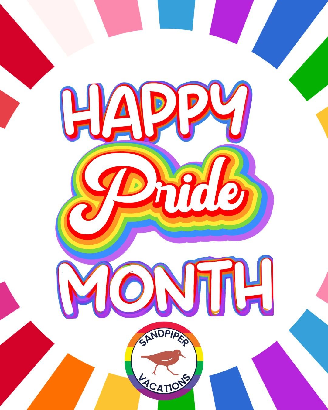 Happy Pride Month from all of us at Sandpiper Vacations! 🌈❤️

Sandpiper Vacations was built on a love of travel and a commitment to helping others experience the world without stress. As a proudly LGBTQ+ owned and operated agency, we're honored to c