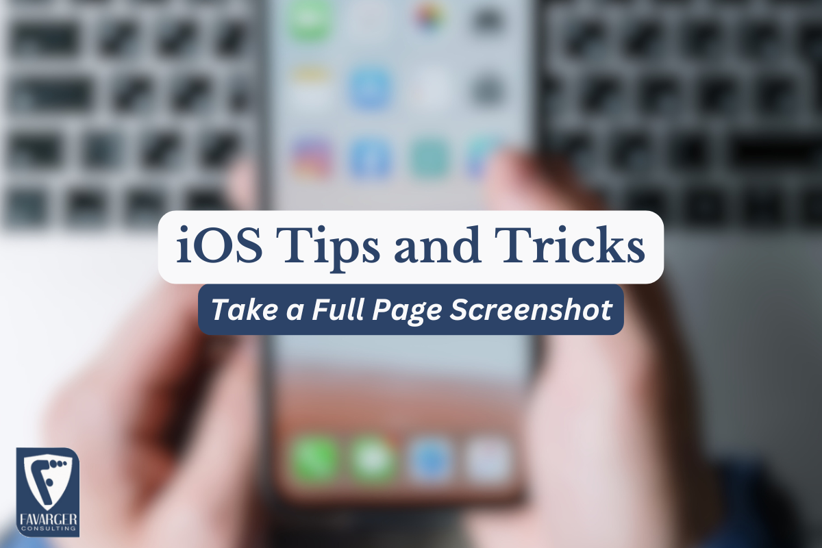 How to Take a Full Page Screenshot on iPhone