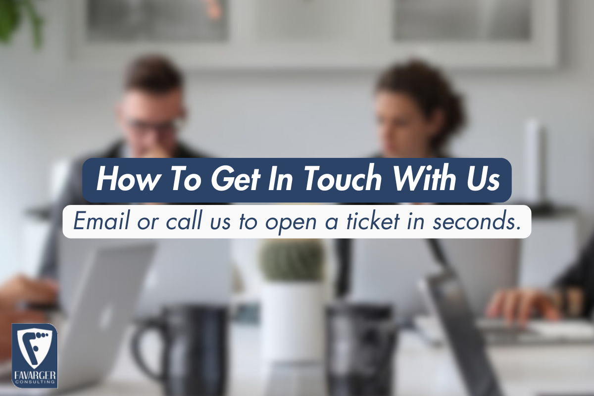 How To Get In Touch With Us