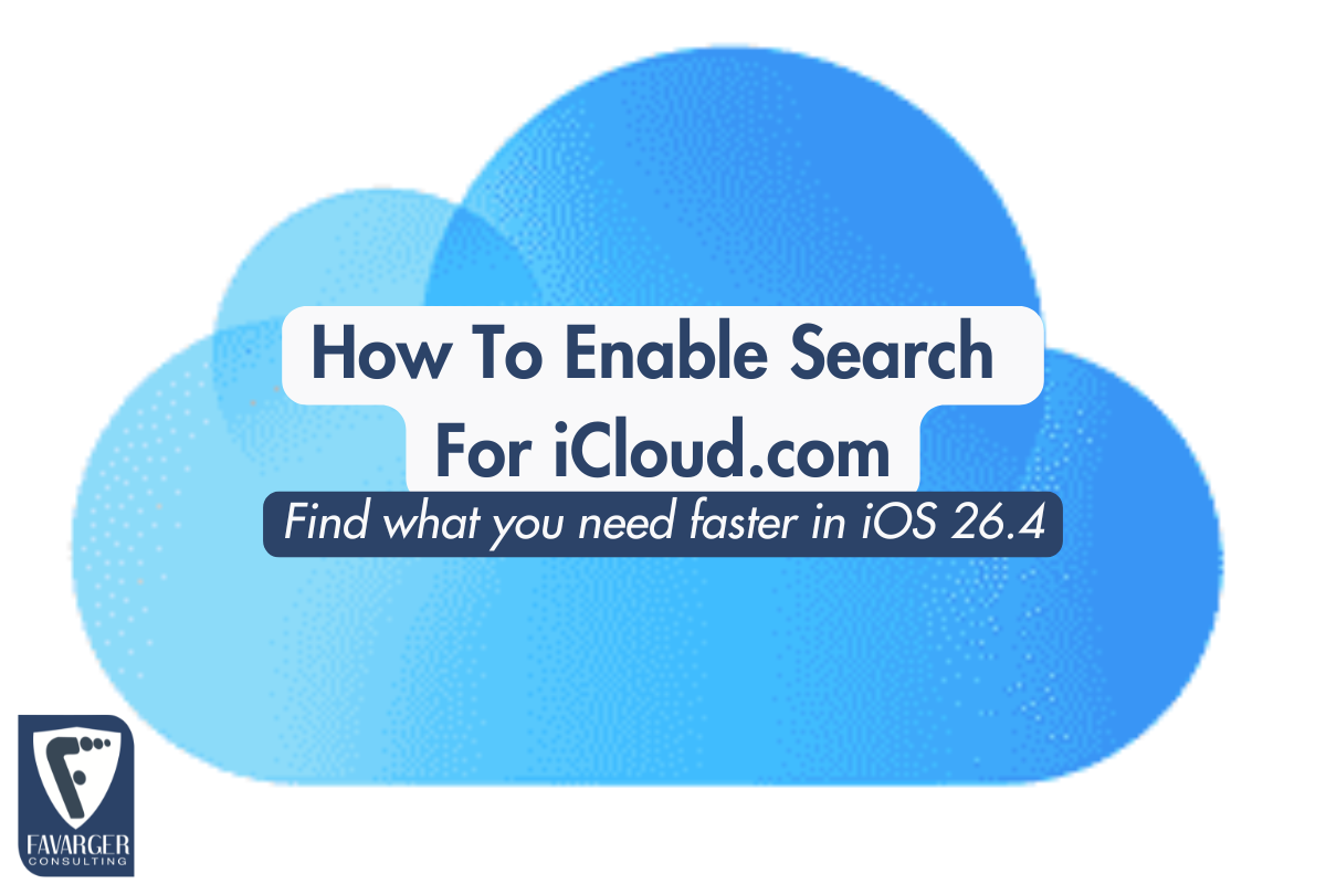 How To Enable Search For iCloud.com