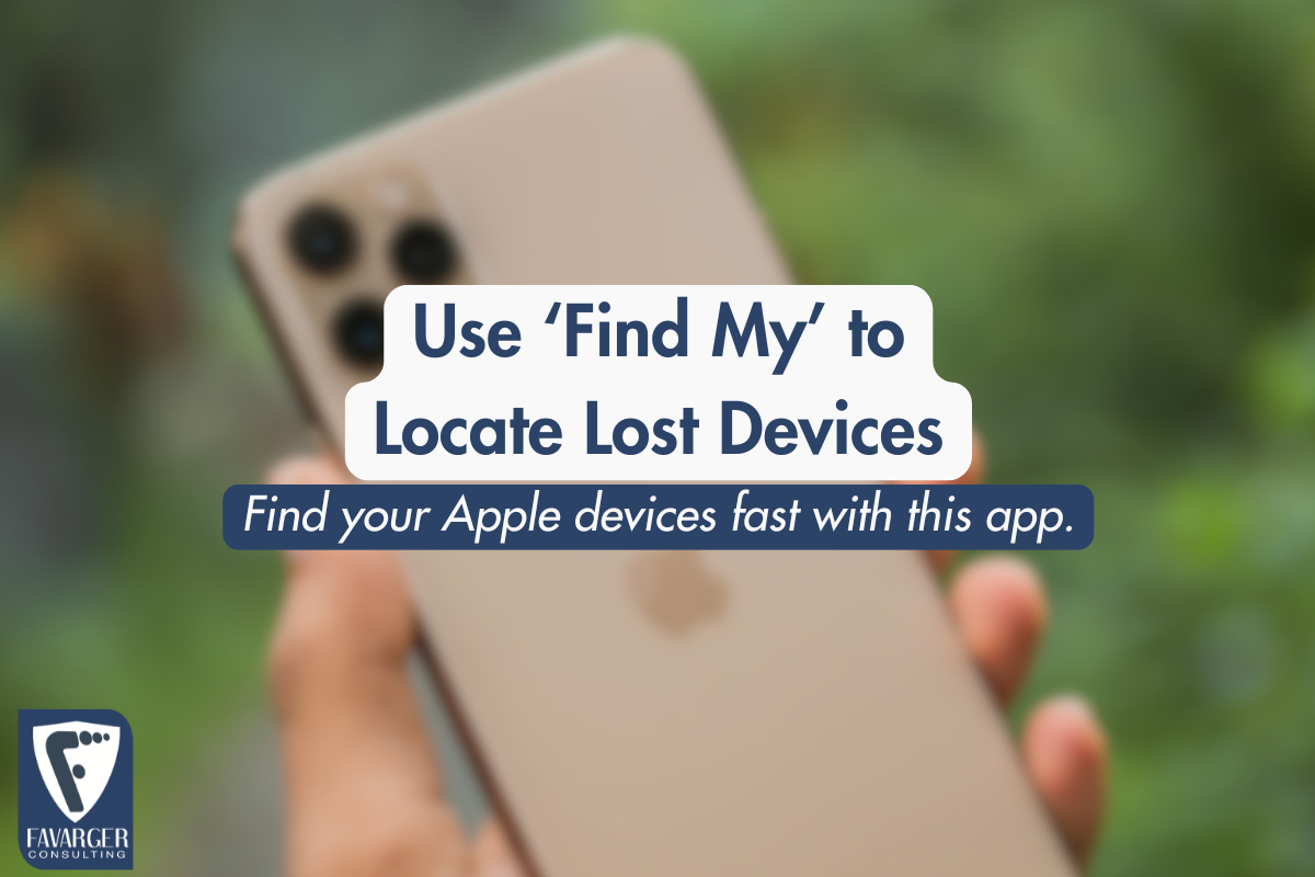 Use ‘Find My’ to Locate Lost Devices
