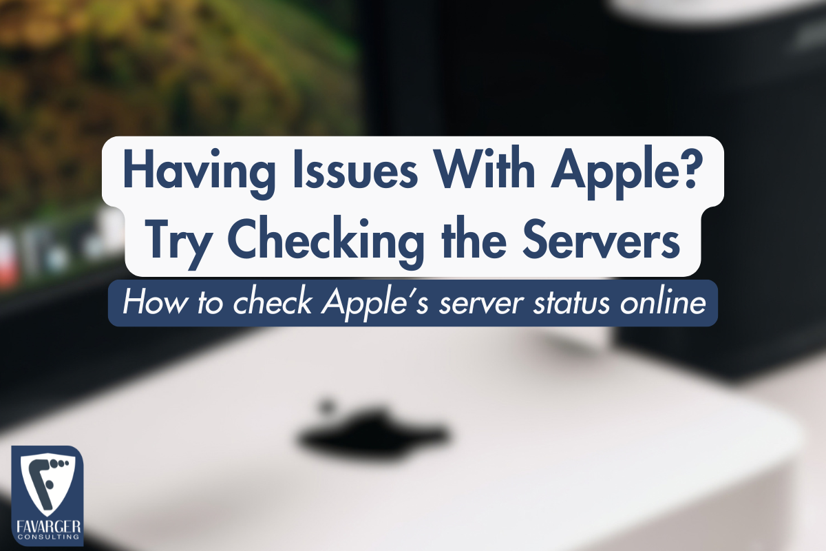 Having Issues With Apple Services? Try Checking the Servers.