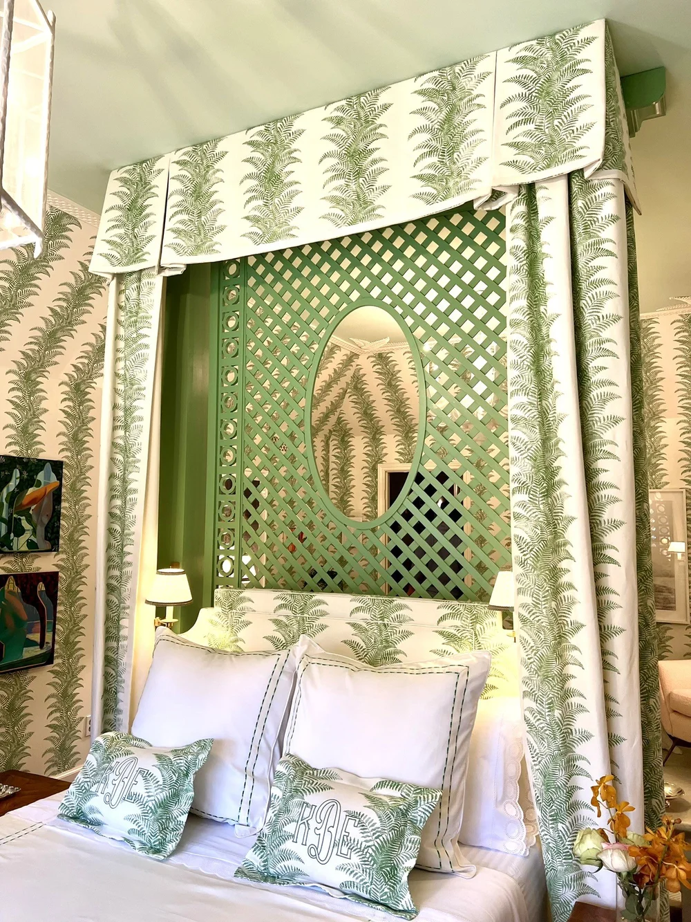 Bedroom at Kips Bay Show House