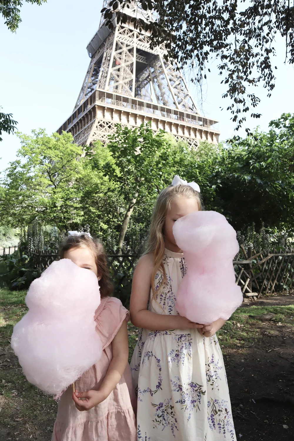 Enjoying the Cotton Candy