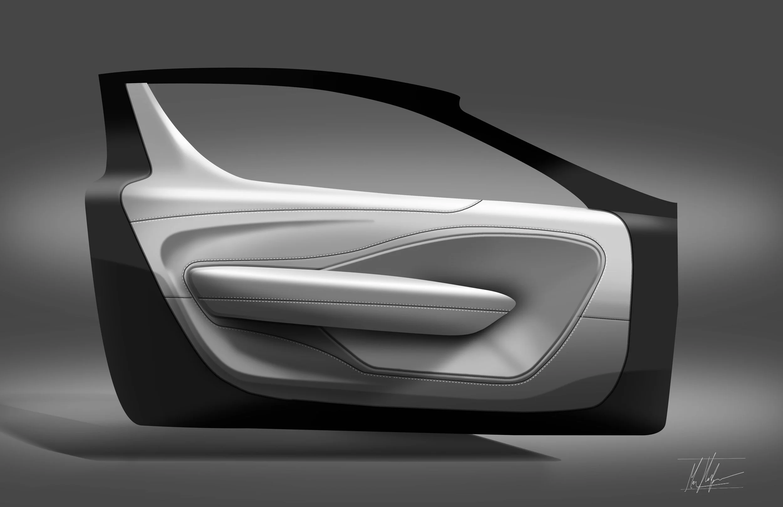 Car Door Panel - Adobe Photoshop