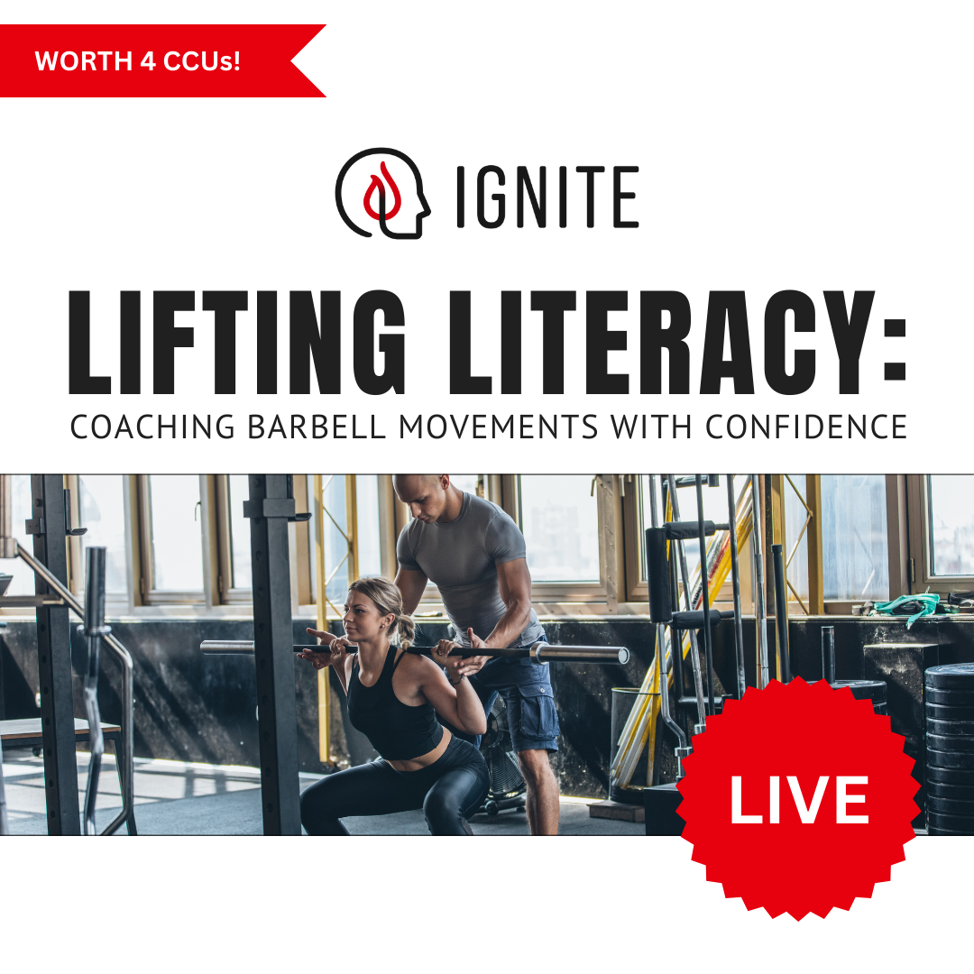 Lifting Literacy: Coaching Barbell Movements with Confidence