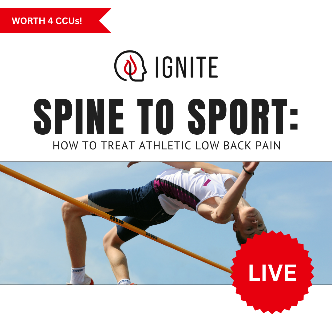 Spine to Sport: How to Treat Athletic Low Back Pain