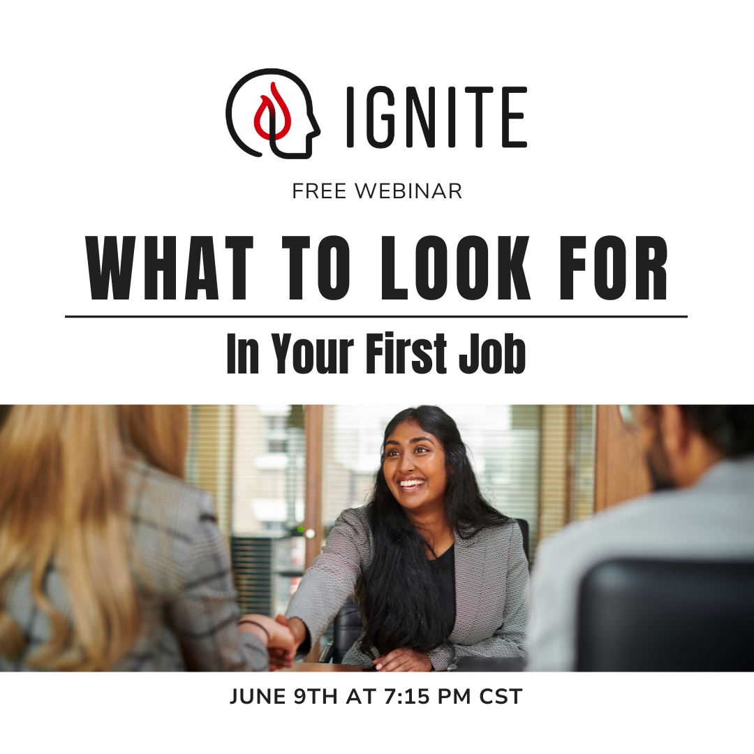 What to Look For In Your First Job