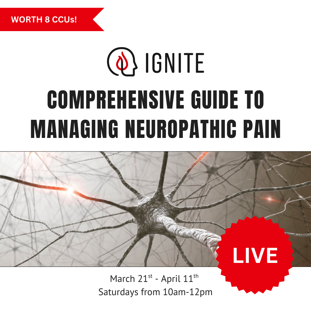 Comprehensive Guide to Managing Neuropathic Pain - Live Online Series