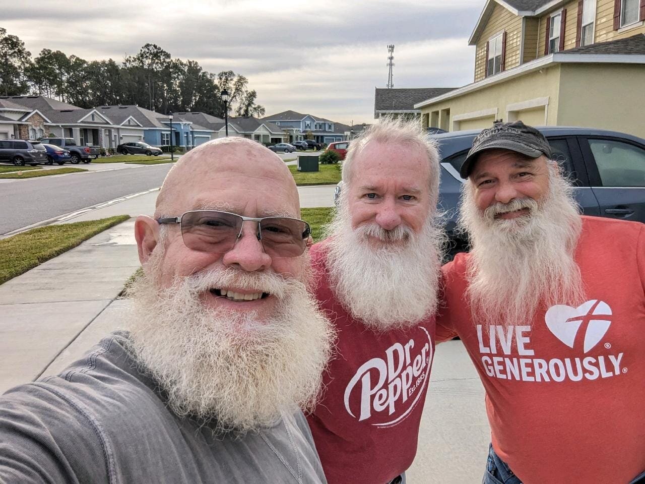 Please help me thank these Santa's for their great spirits of giving to our communities, year after year!!