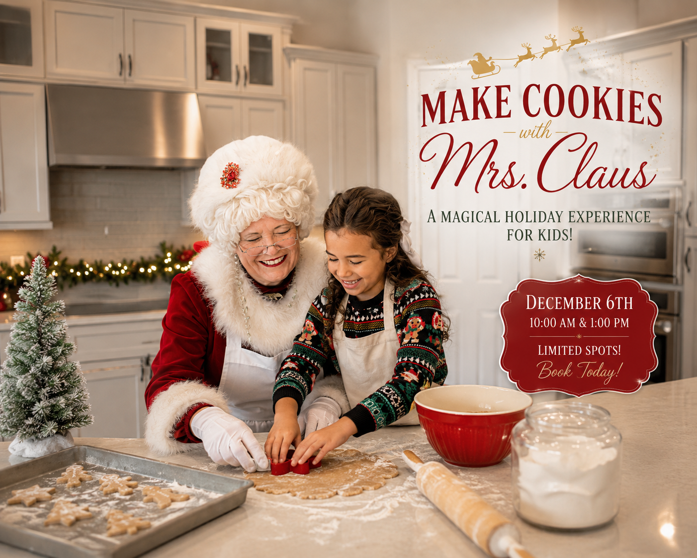 Cookies with Mrs Claus {Photo Minis}