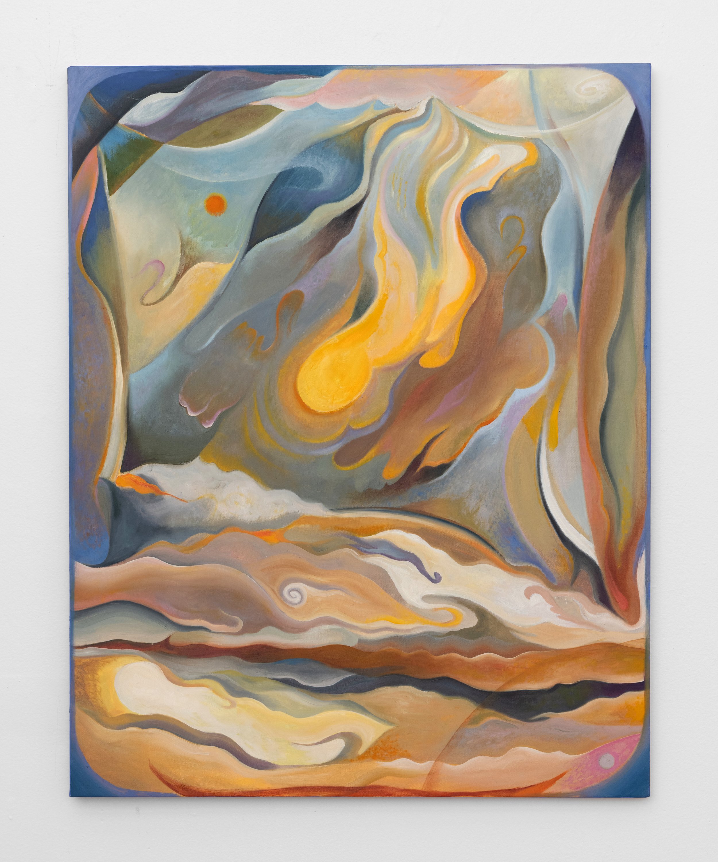 Where Fire Meets Water_Oil and wax on linen_Margaret R Thompson_2026.jpg