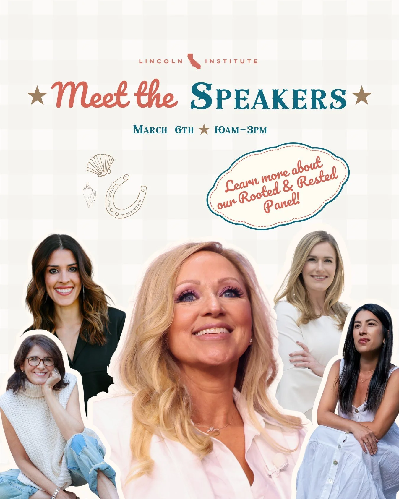 Speaker line-up just dropped 🌟

From holistic nutrition to leadership development, Rooted &amp; Rested&rsquo;s speaker panel is intentionally curated to meet the real needs of young women navigating identity, purpose, and leadership in California. ?