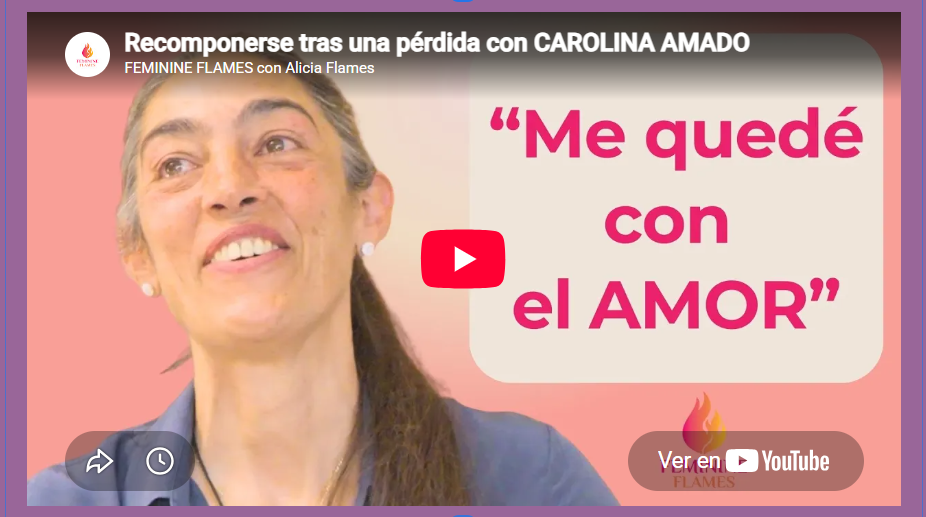 “There are stories that shouldn’t exist, and yet they change the world”: Alicia Flames’ interview with Carolina Amado for her podcast “Feminine Flames”