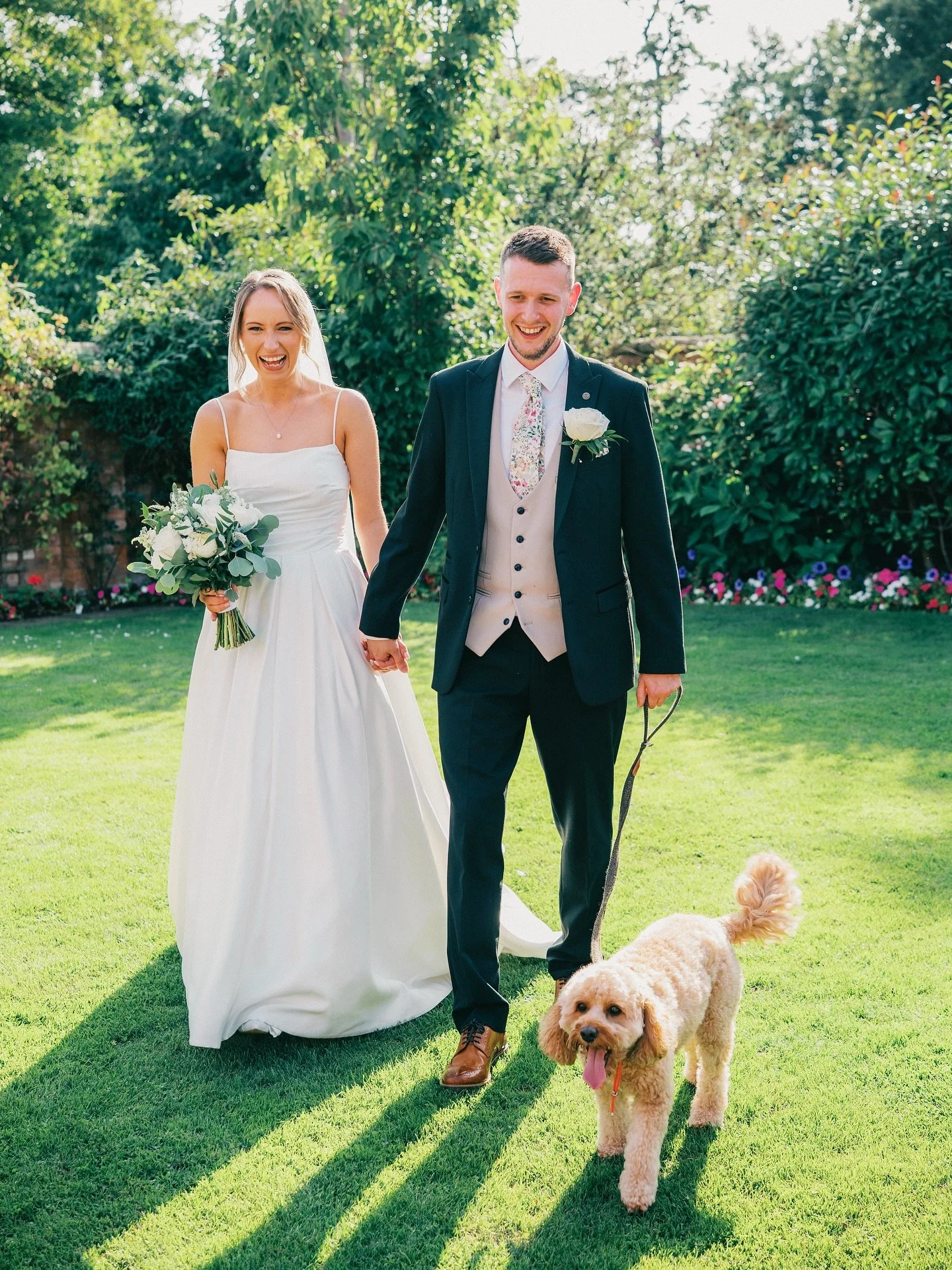 Dogs at weddings? It&rsquo;s a big yes from me 😍🐾🐶

Here&rsquo;s some photos of Millie, featuring Lucy &amp; Seb 😆📸

I&rsquo;m currently working on editing this lovely gallery 🖥️

#wedding #weddingphotographer #weddingphotography #bride #groom 