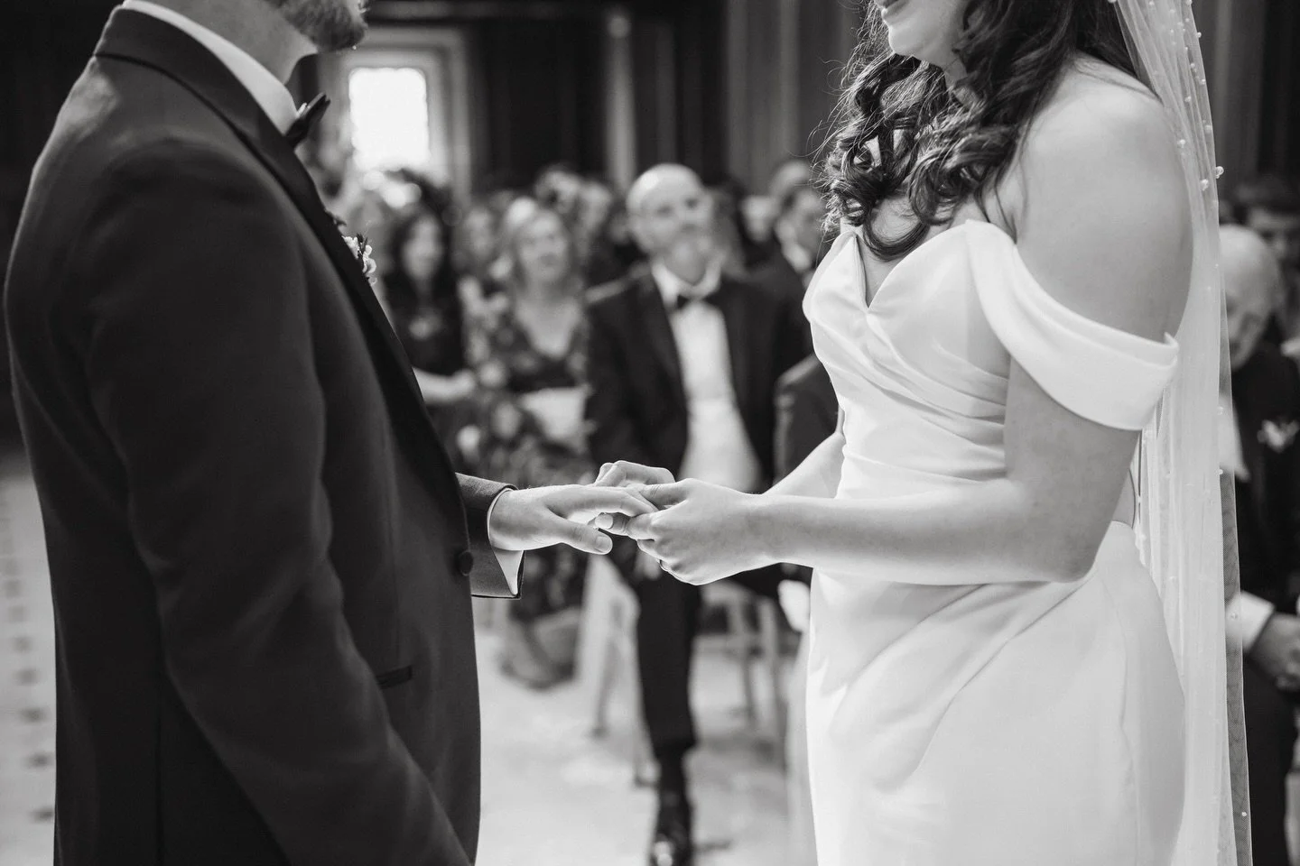 Ceremony moments from Ellie &amp; Greg&rsquo;s wedding day in the beautiful chapel at @bourtonhall ✨💍📸

#bourtonhall #wedding #weddingphotography #midlandsweddingphotography #bourtonhallwedding