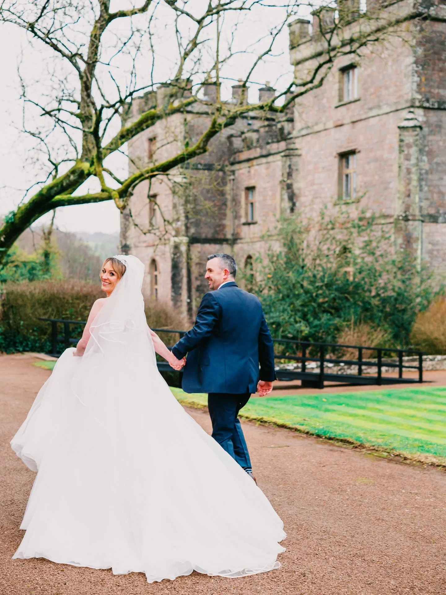 A few photos from Becky &amp; Bens magical castle wedding last February at Clearwell Castle @clearwellcastle 🏰✨📸

This day was absolutely freezing - my hands could just about press the buttons on the camera ❄️ 
But it was a lovely day nonetheless a