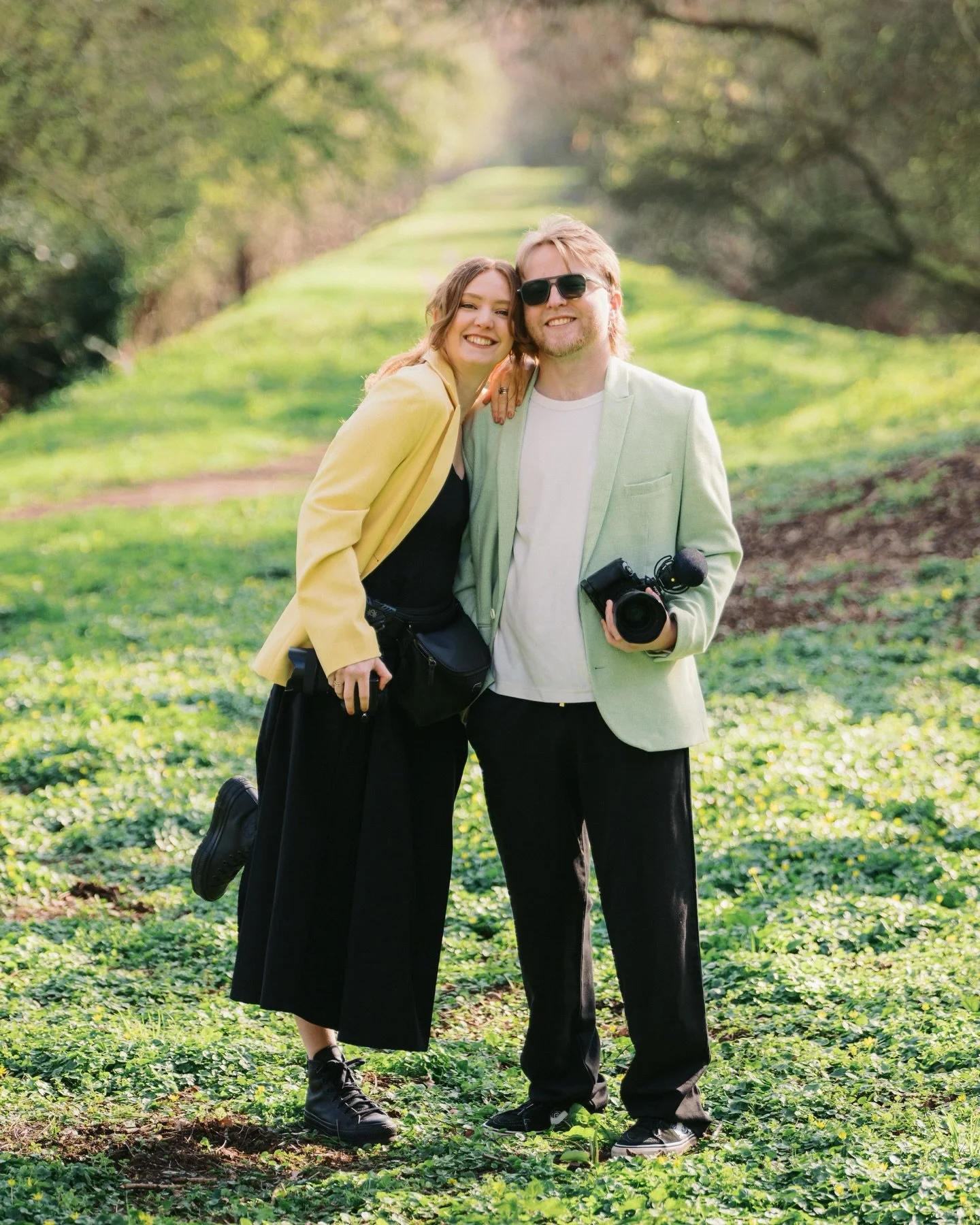 Our new headshots! 💛

To anyone new here, hey! We are Jen &amp; Cal, a fun &amp; easy going Photography &amp; Videography duo based in the West Midlands, UK.

We are passionate about creatively capturing your wedding day with a documentary and edito