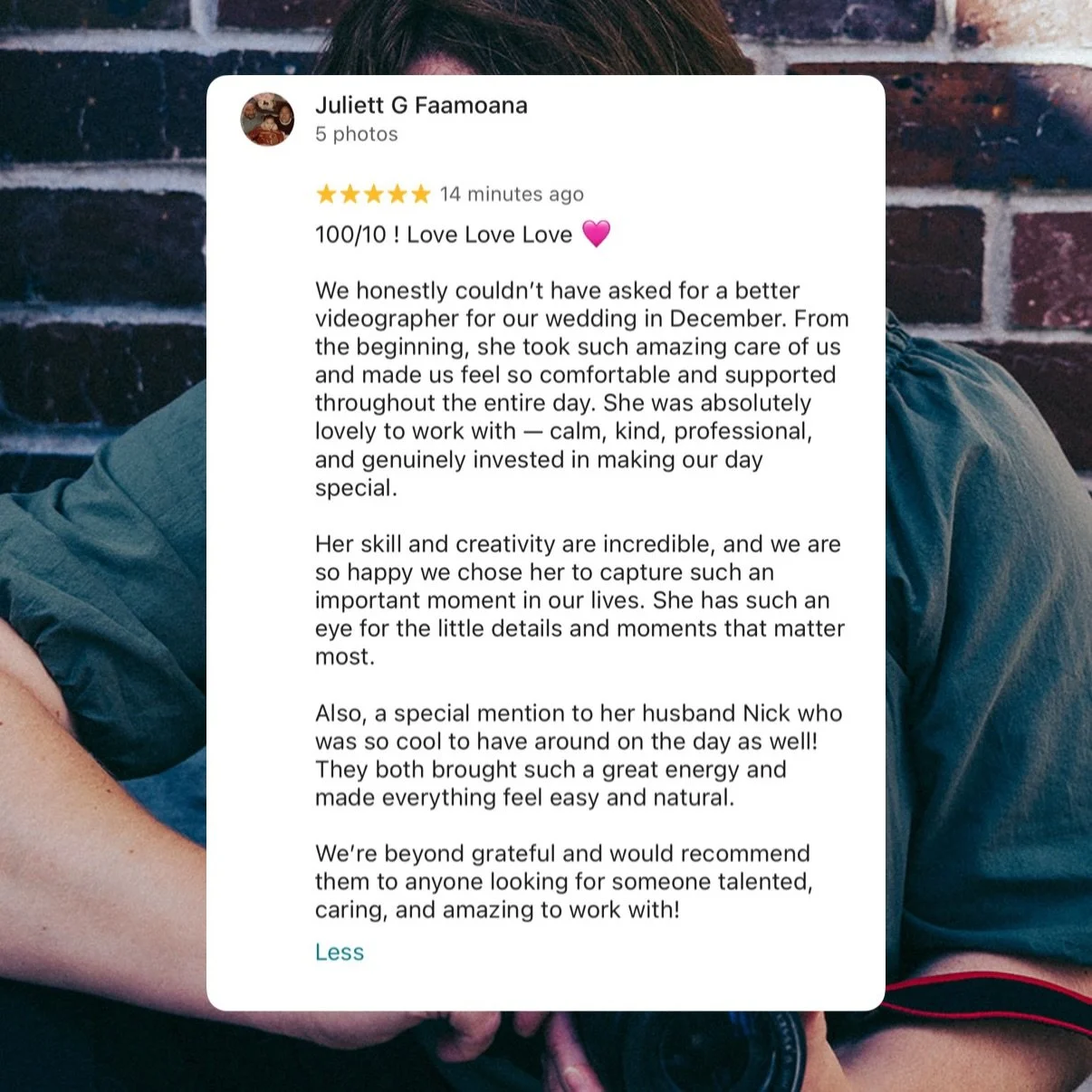 Kind words; deeply appreciated 🙏🏼✨

I&rsquo;m in the process of updating things behind-the-scenes - growth is happening; realignment with the people and stories that mean the most to me. So humbled to meet all of the amazing people and families tha