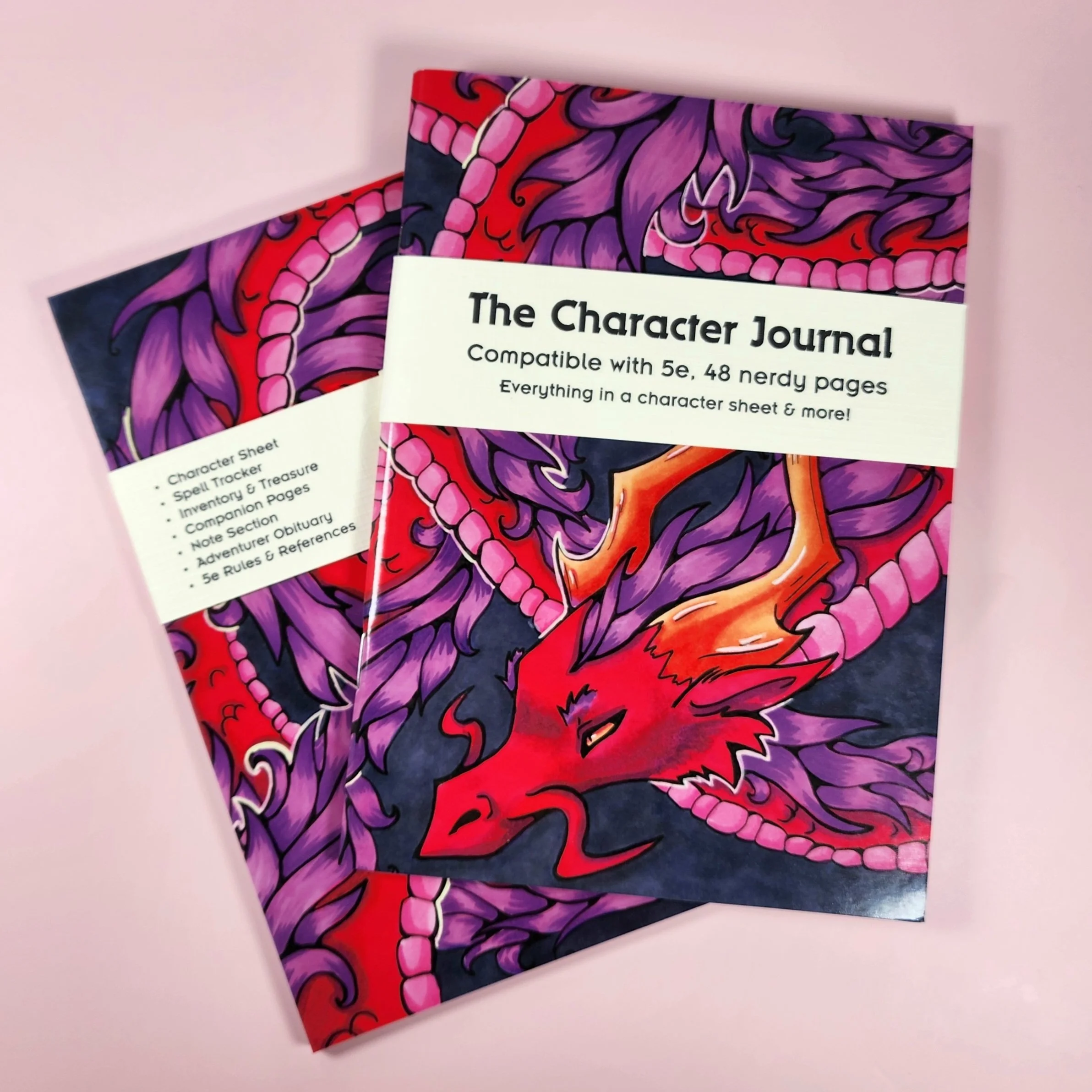 The Character Journal for Fifth Edition Dungeons and Dragons Characters ...