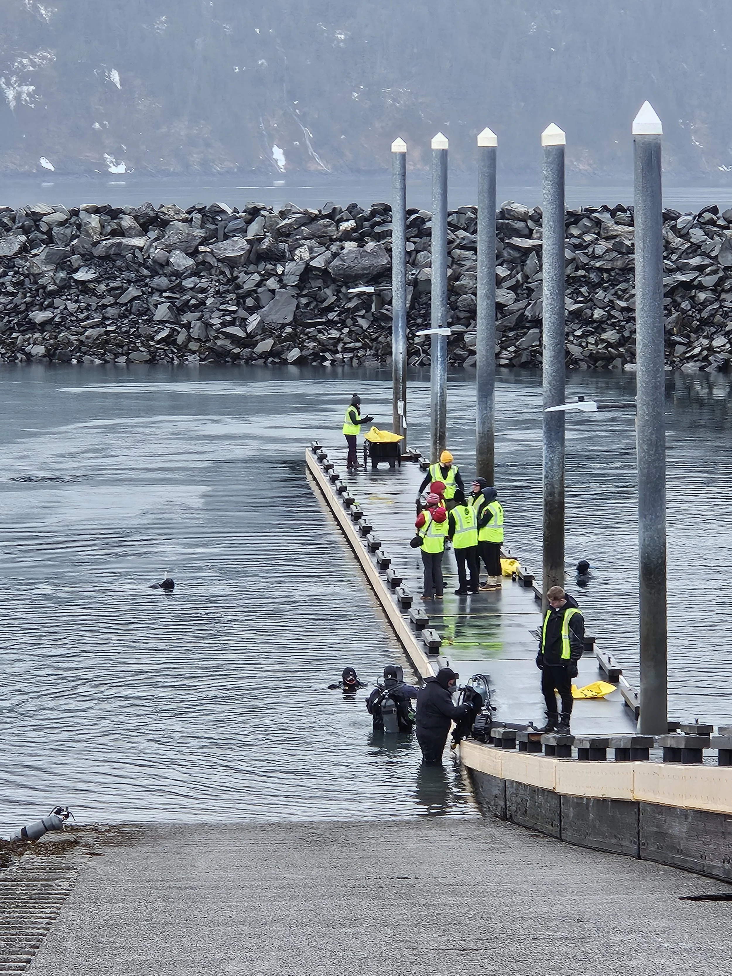 Seven thousand pounds of marine debris removed from Whittier Harbor