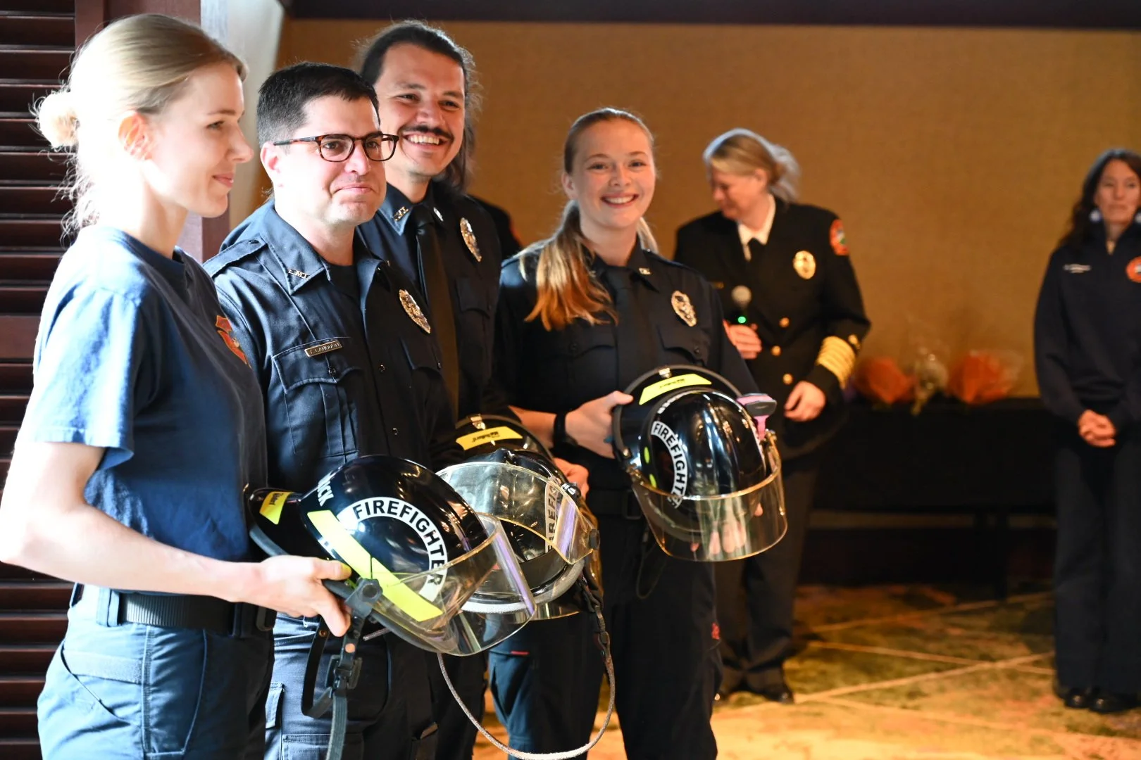 Local Firefighters Recognized for Trainings and Service