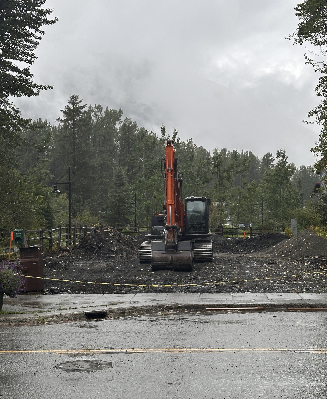 New Construction Underway Next to Merc in Downtown Girdwood&nbsp;