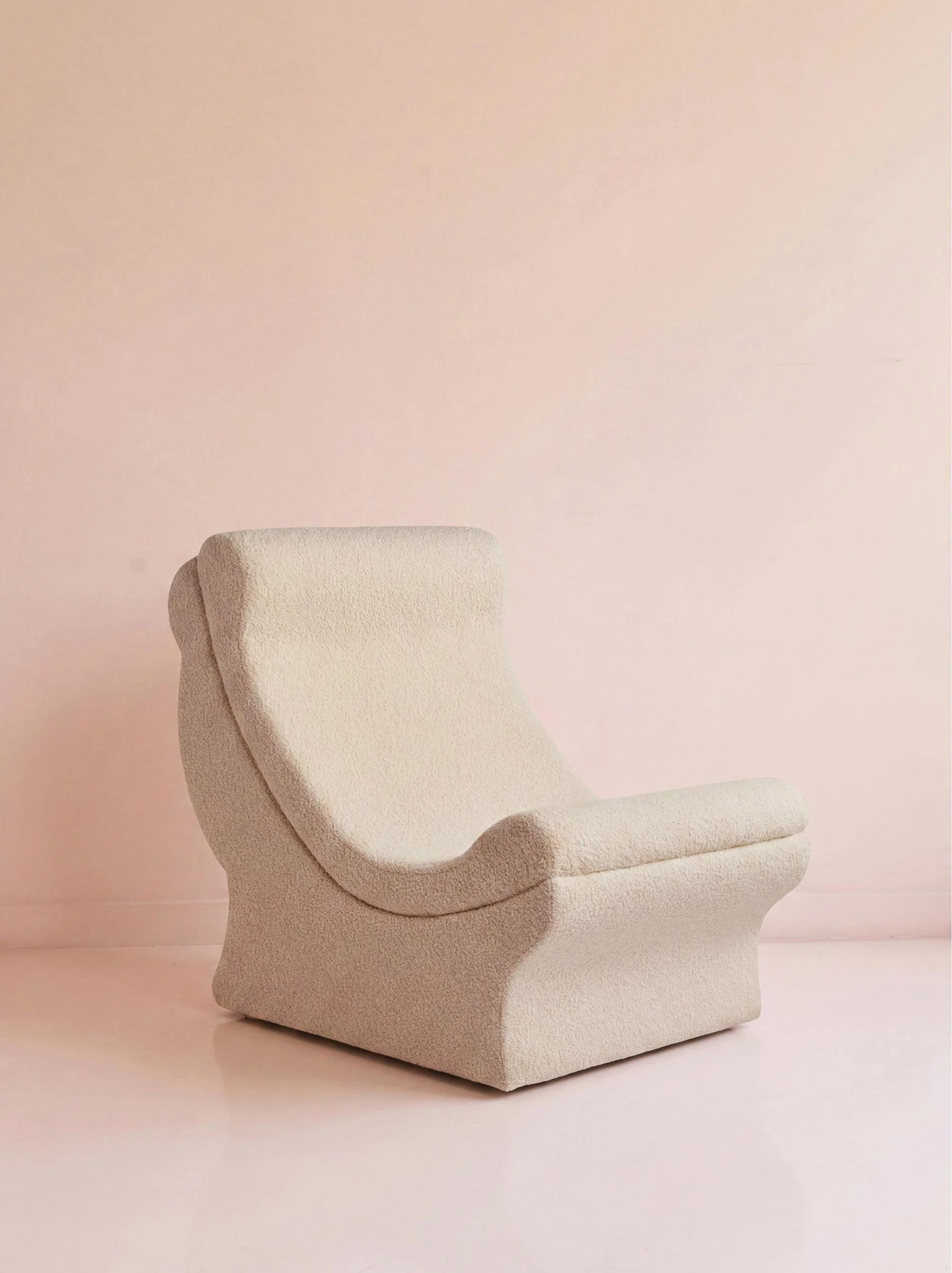 CARLA Slipper Chair and Ottoman — Natasha Baradaran