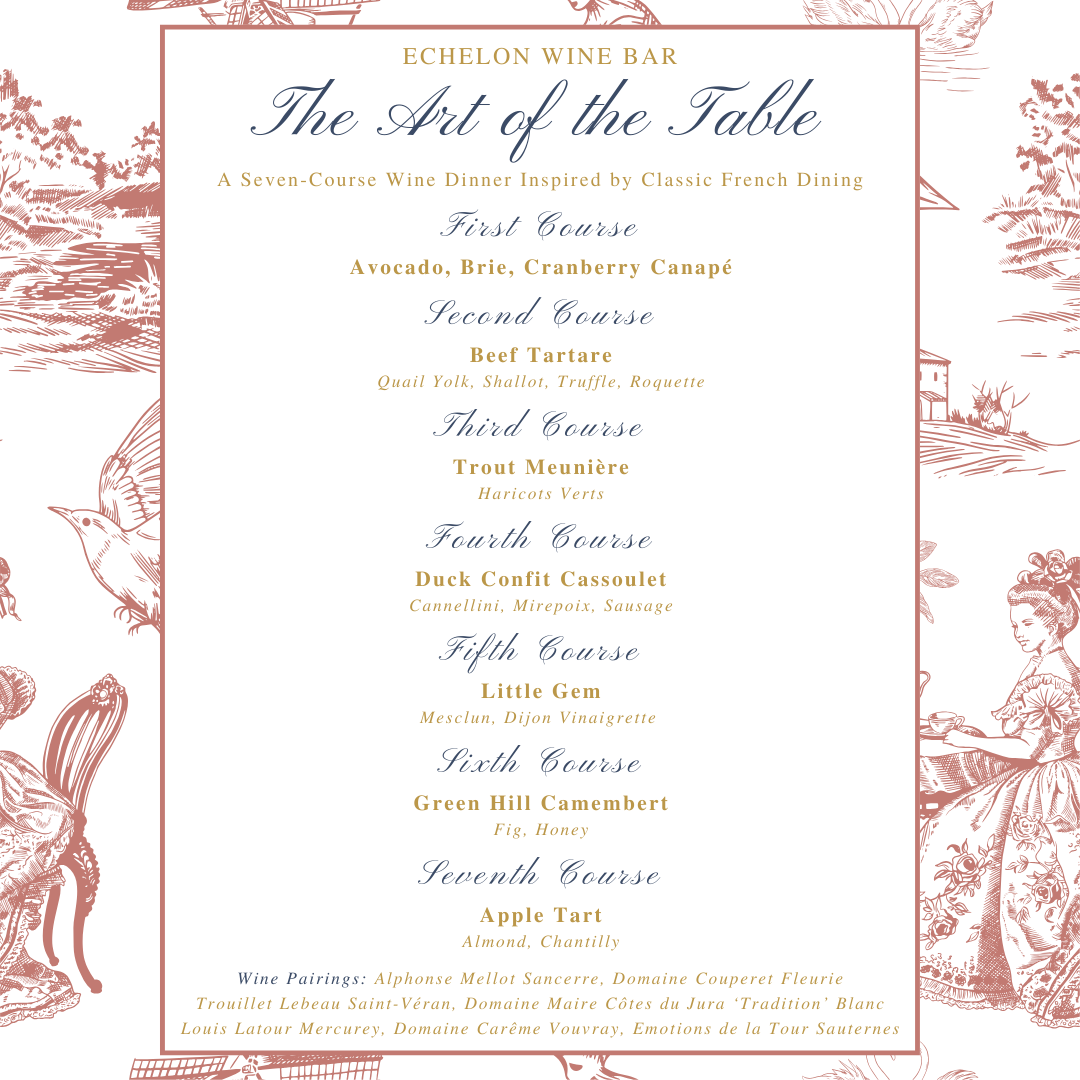 The Art of the Table Wine Dinner