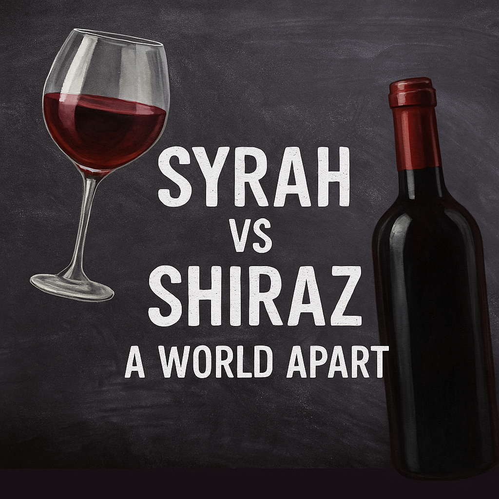 Syrah vs Shiraz: A World Apart
