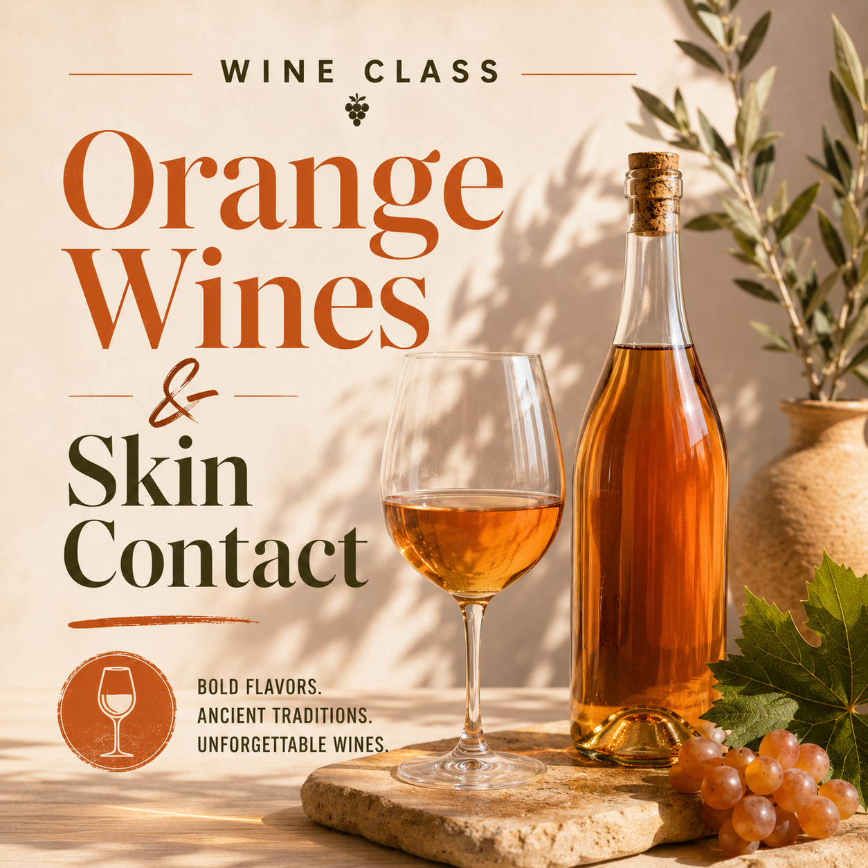 Orange Wines &amp; Skin Contact