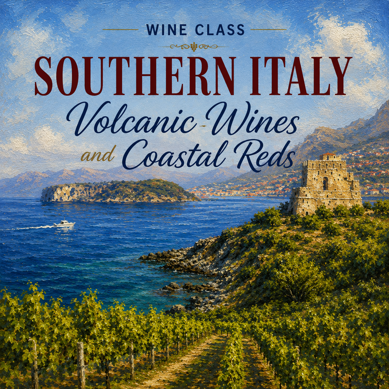 Southern Italy: Volcanic Wines & Coastal Reds