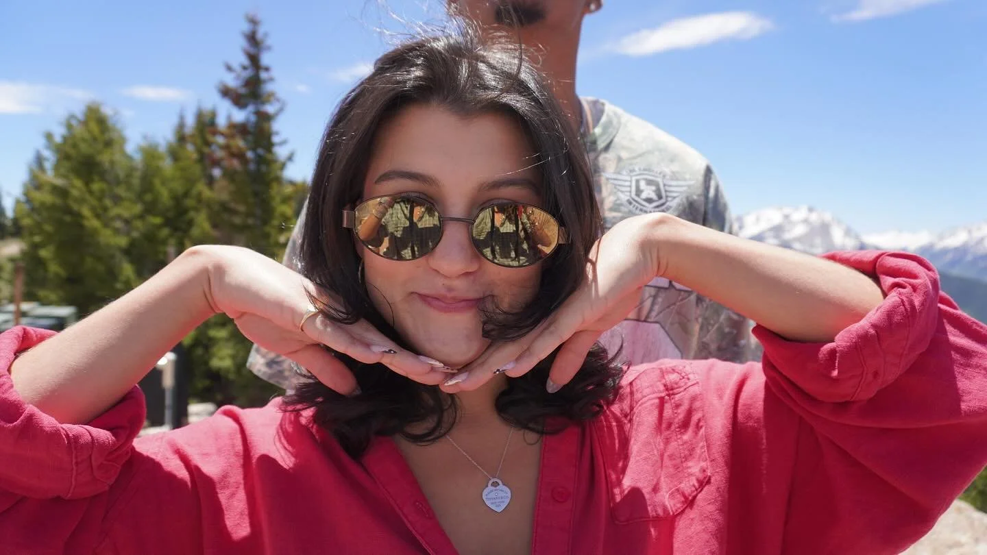 Mountain girl summer