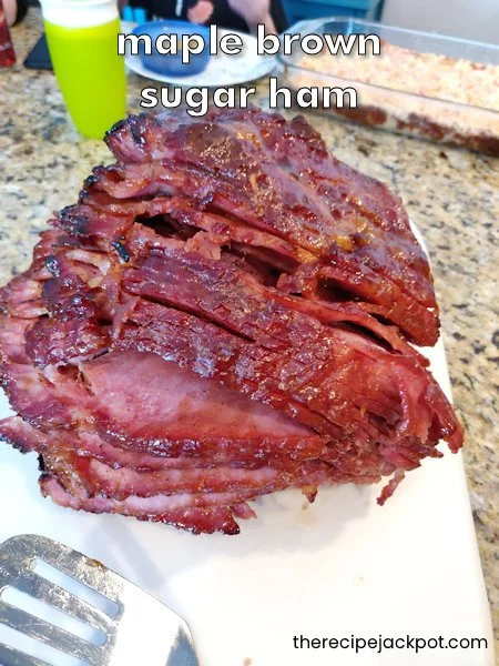 Maple Brown Sugar Glazed Ham