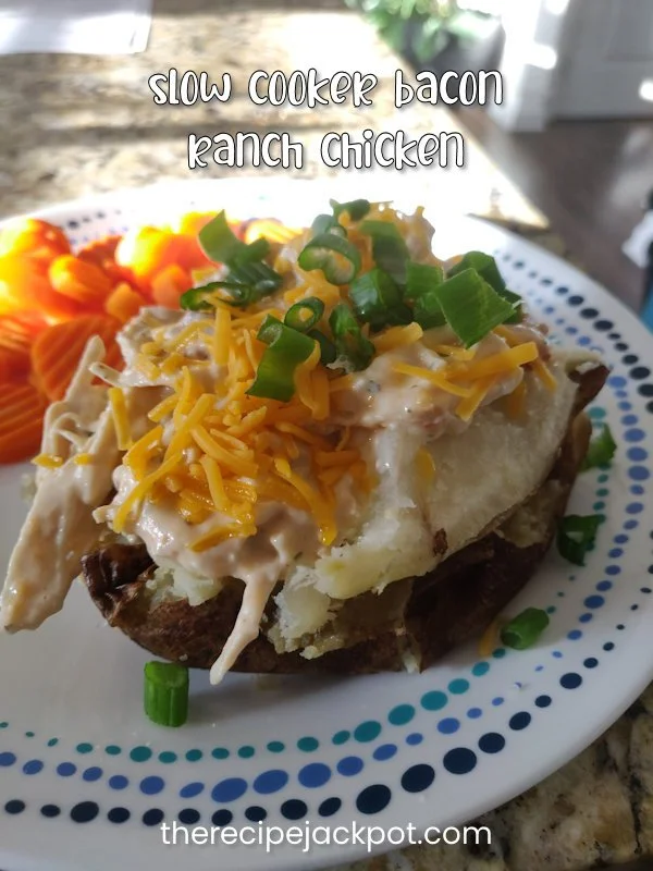 Slow Cooker Bacon Ranch Chicken