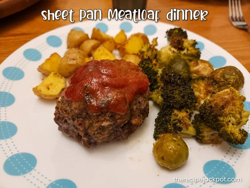Sheet Pan Meatloaf Dinner