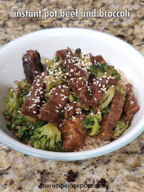 Instant Pot Beef & Broccoli