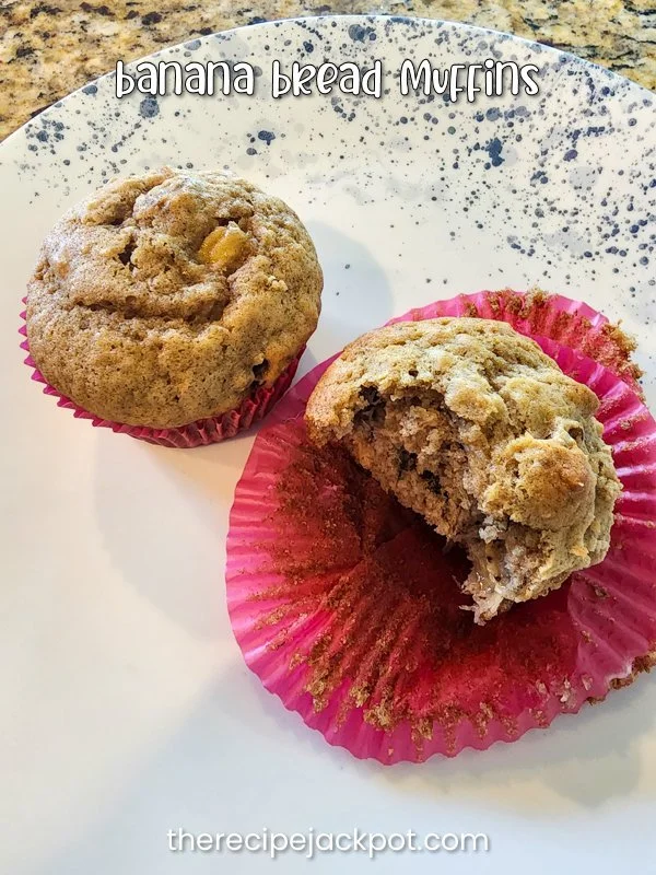 Banana Bread Muffins