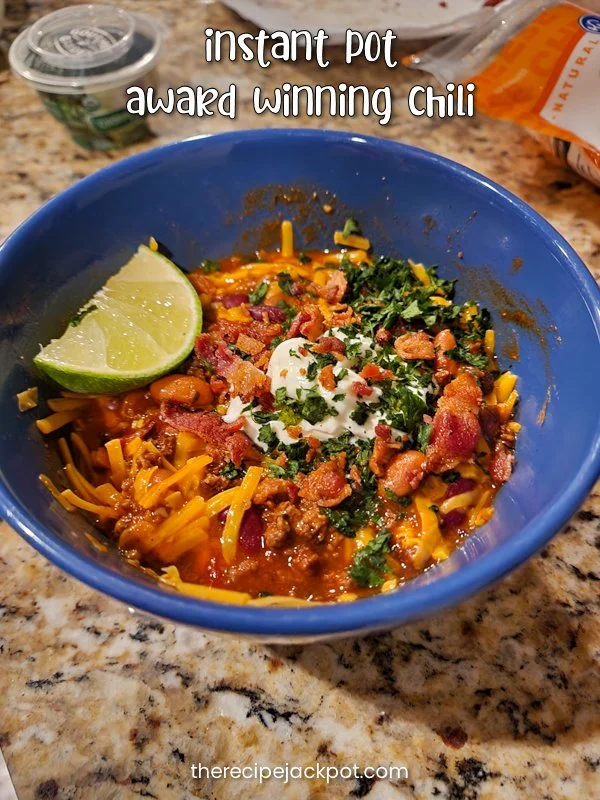 Instant Pot Award Winning Chili