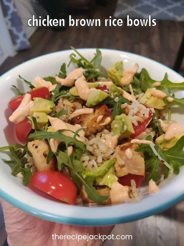 Chicken Brown Rice Bowl — The Recipe Jackpot