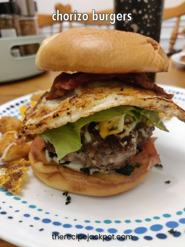 Chorizo Burgers