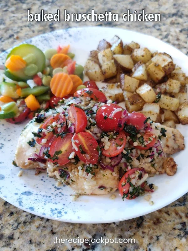 Baked Bruschetta Chicken — The Recipe Jackpot