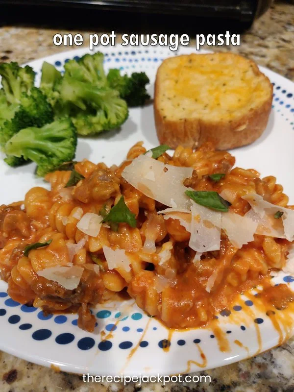 One Pot Sausage Pasta