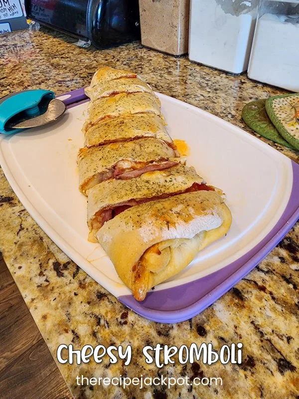 Cheesy Stromboli