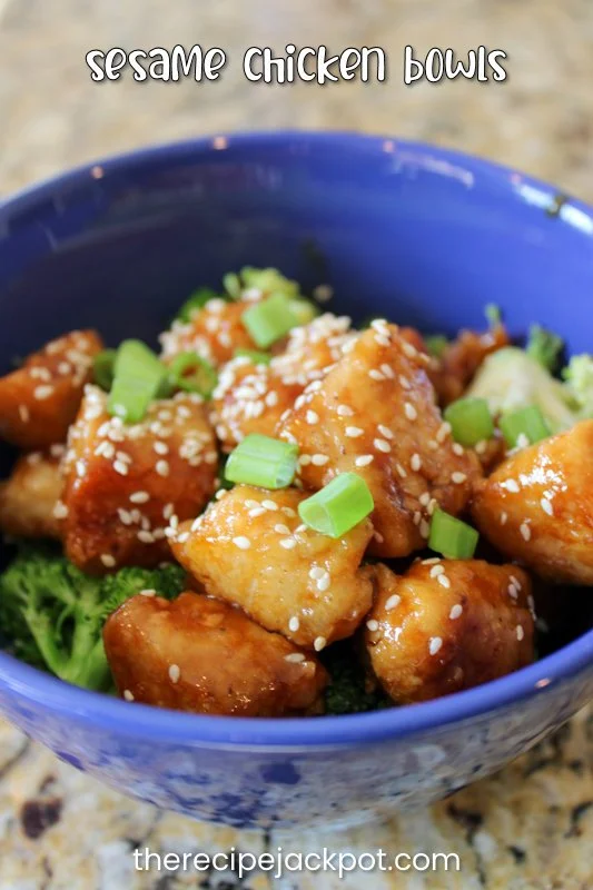 Sesame Chicken Bowls