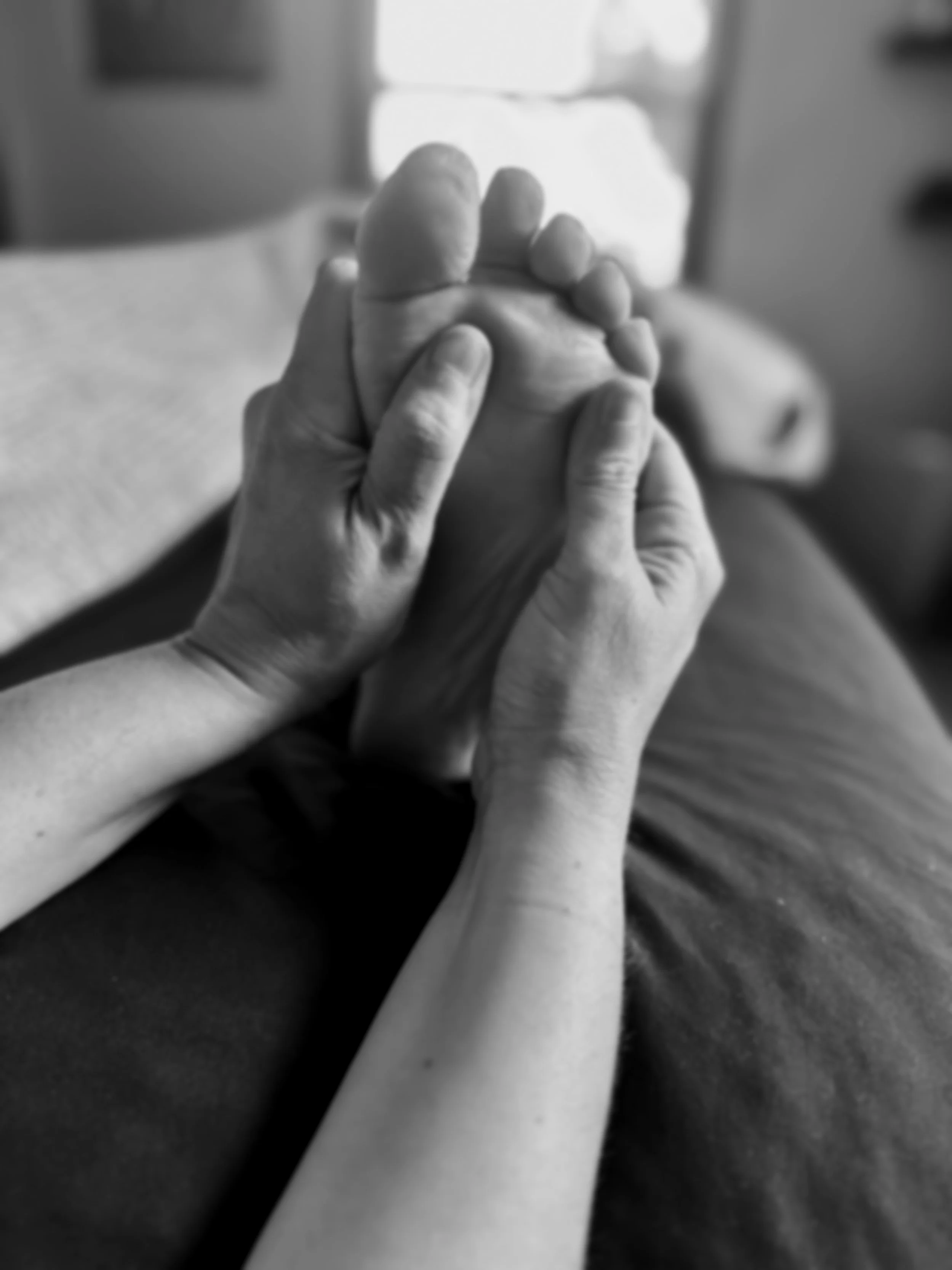 Yvonne Vasquez foot massage and movement