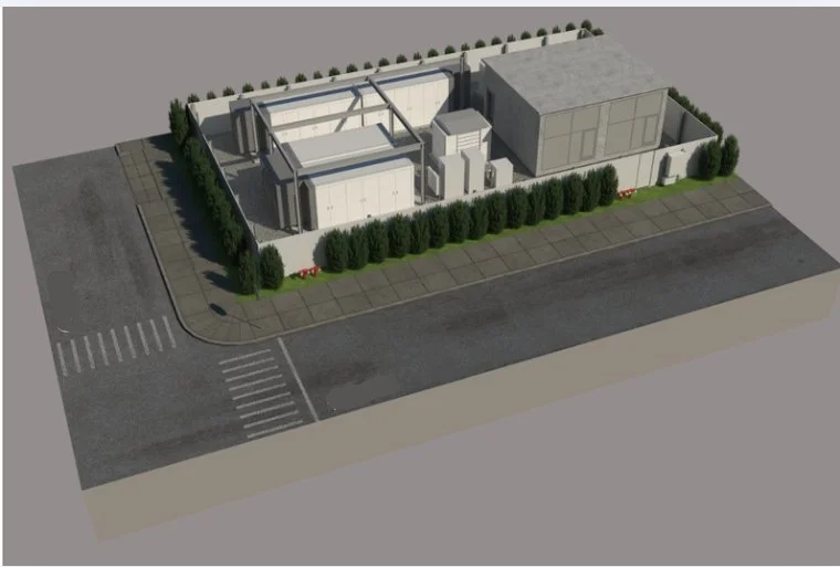 BESS Site Rendering